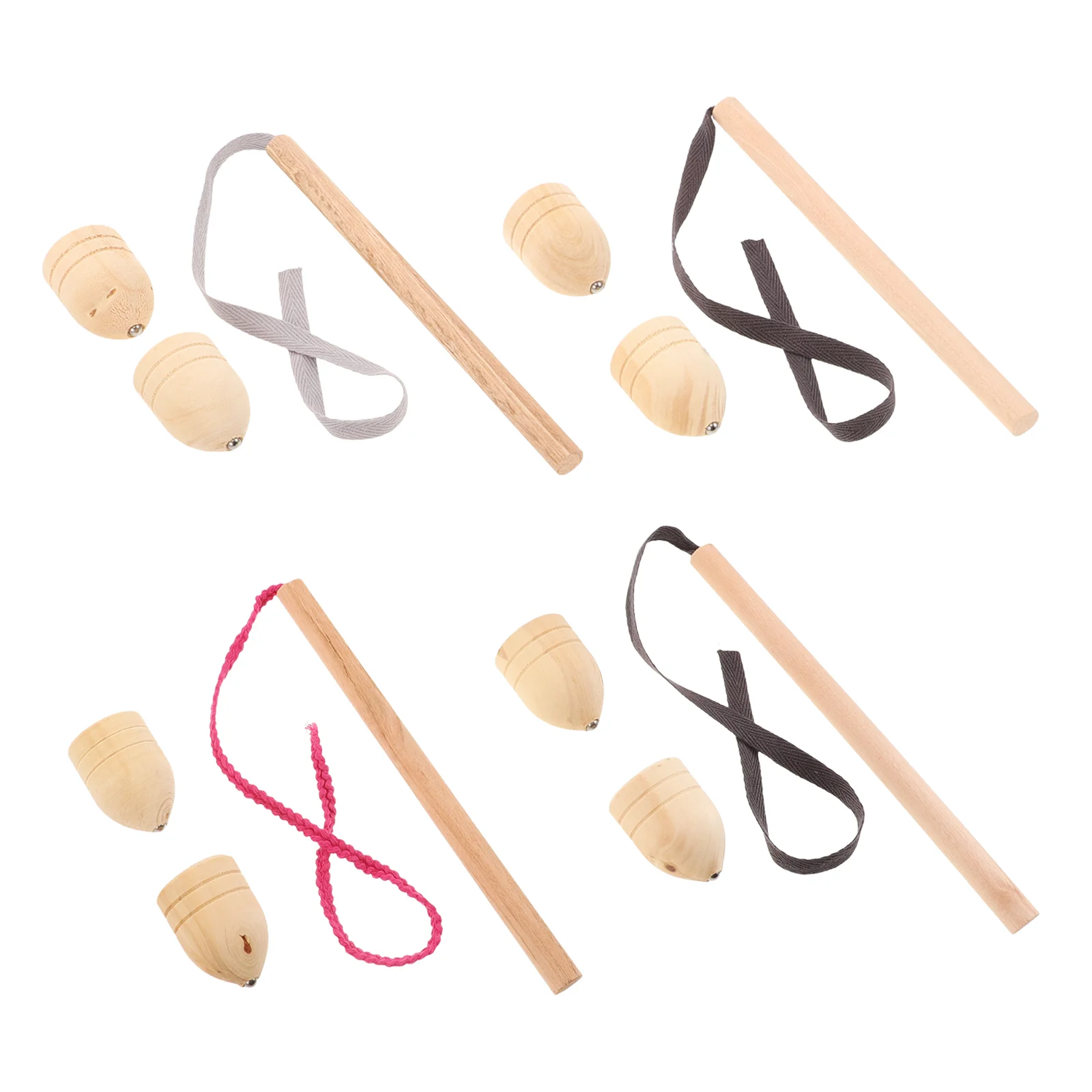 2 Sets Wooden Spinning Top Toy Young Supply Wear-resistant Gyro Classic Style Playthings Rotating Toys Accessory
2 Sets Wooden Spinning Top Toy Young Supply Wear-resistant Gyro Classic Style Playthings Rotating Toys Accessory