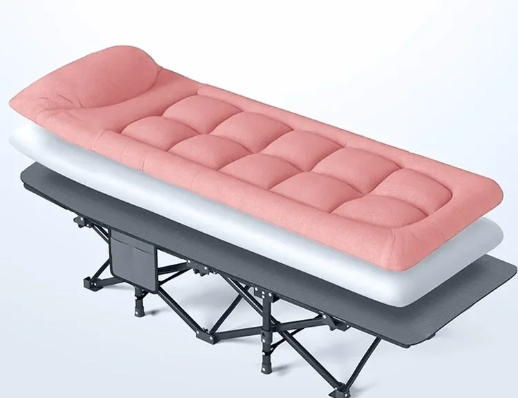 Folding bed office nap workstation lunch break recliner simple small bed portable single escort
Folding bed office nap workstation lunch break recliner simple small bed portable single escort