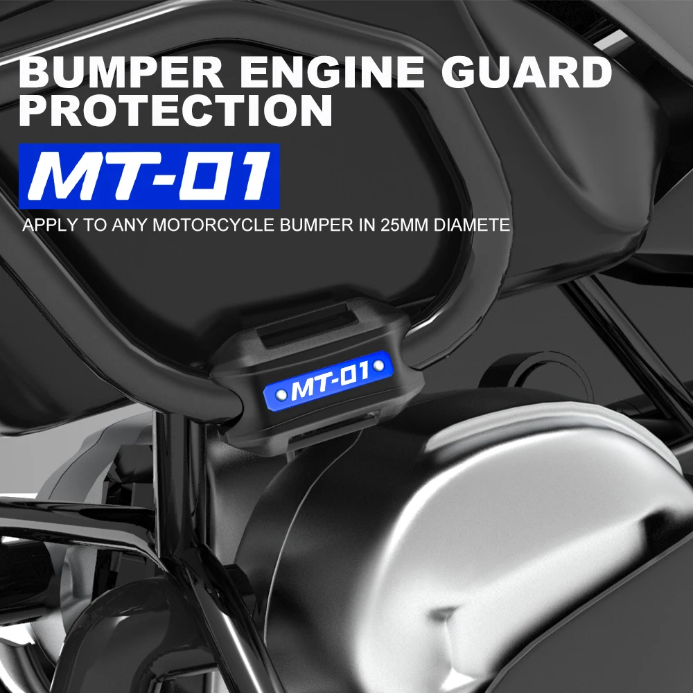 25mm For YAMAHA MT01 MT-01 MT 01 2001 2003 -2019 2020 2021 Motorcycle Engine Crash Bar Protection Bumper Decorative Guard Block
25mm For YAMAHA MT01 MT-01 MT 01 2001 2003 -2019 2020 2021 Motorcycle Engine Crash Bar Protection Bumper Decorative Guard Block