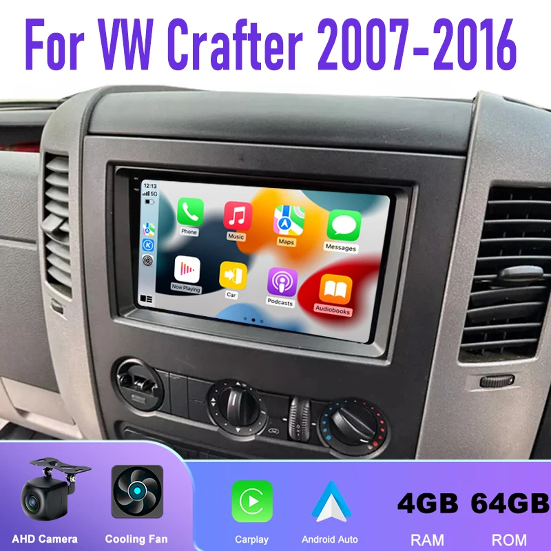 9" For VW Crafter 2007-2016/ Mercedes Benz B200 2008-2011 Carplay Android Auto Wireless GPS WIFI Navigation Intelligent System
9" For VW Crafter 2007-2016/ Mercedes Benz B200 2008-2011 Carplay Android Auto Wireless GPS WIFI Navigation Intelligent System