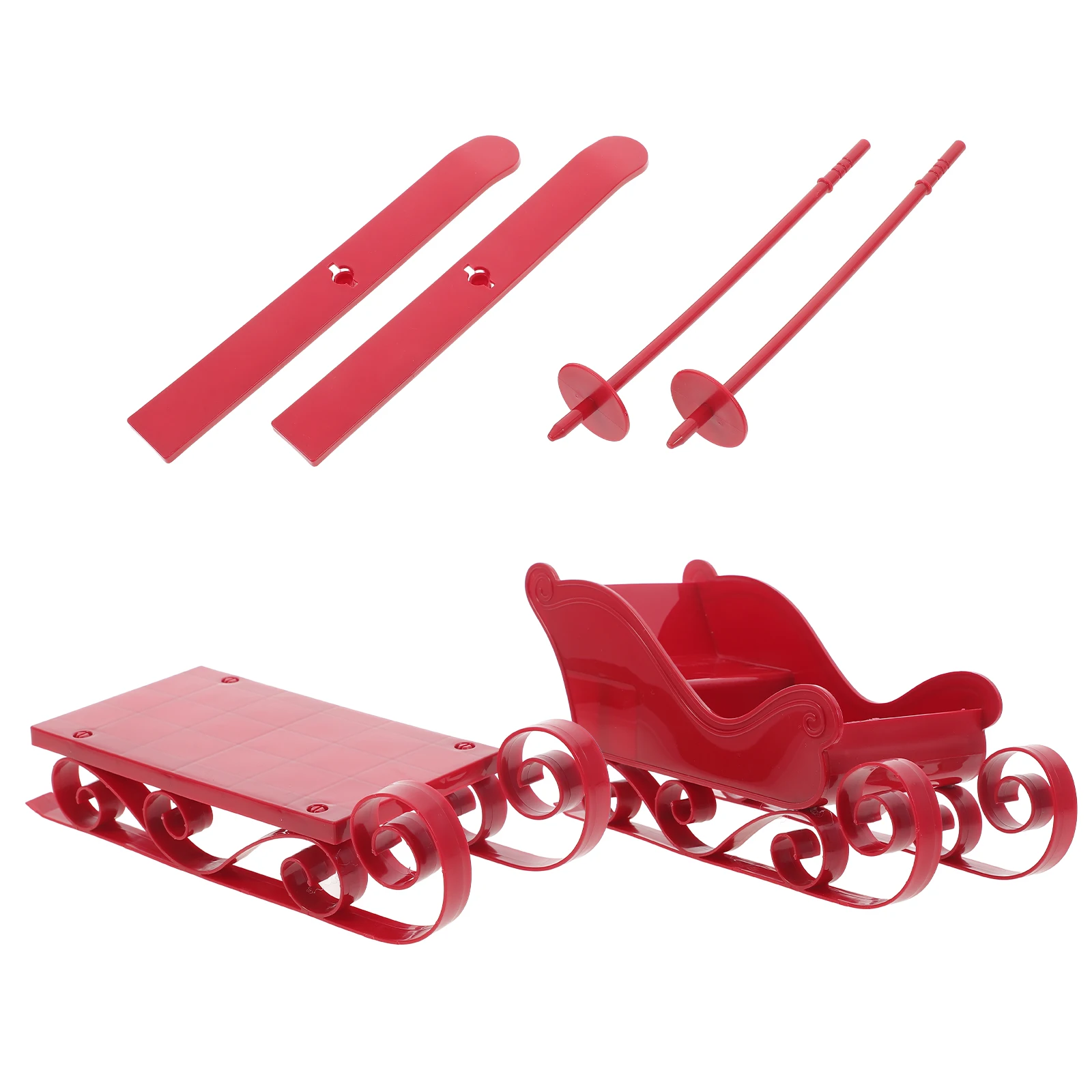 Green Christmas Sleigh Decoration Miniature Skiing Board Xmas Ornament Perfect For Festive Desktop Display
Green Christmas Sleigh Decoration Miniature Skiing Board Xmas Ornament Perfect For Festive Desktop Display