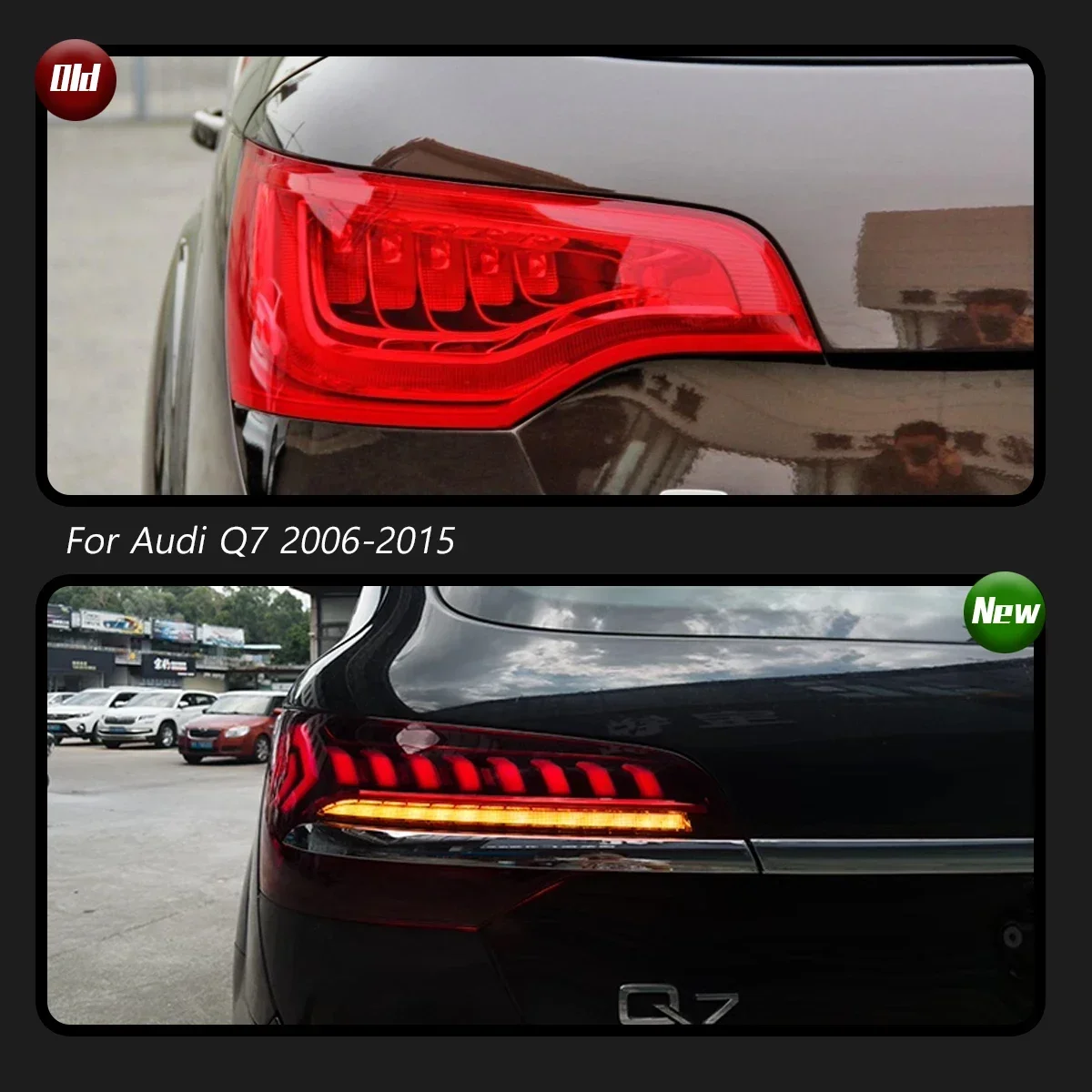 TYPY Новый светодиодный задний фонарь, обновленный, модифицированный для Audi Q7, светодиодный задний фонарь Q7L 2006-2015, динамический сигнальный задний фонарь, автоаксессуары
TYPY Новый светодиодный задний фонарь, обновленный, модифицированный для Audi Q7, светодиодный задний фонарь Q7L 2006-2015, динамический сигнальный задний фонарь, автоаксессуары