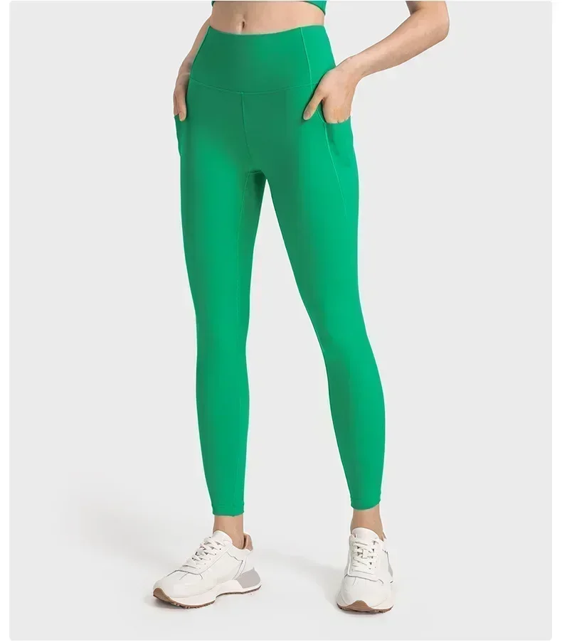 Align High Waist Lift Hip Yoga Pants Nude Fabric with Pockets Sports Leggings Fitness Running Trousers Women Sportswear
Align High Waist Lift Hip Yoga Pants Nude Fabric with Pockets Sports Leggings Fitness Running Trousers Women Sportswear