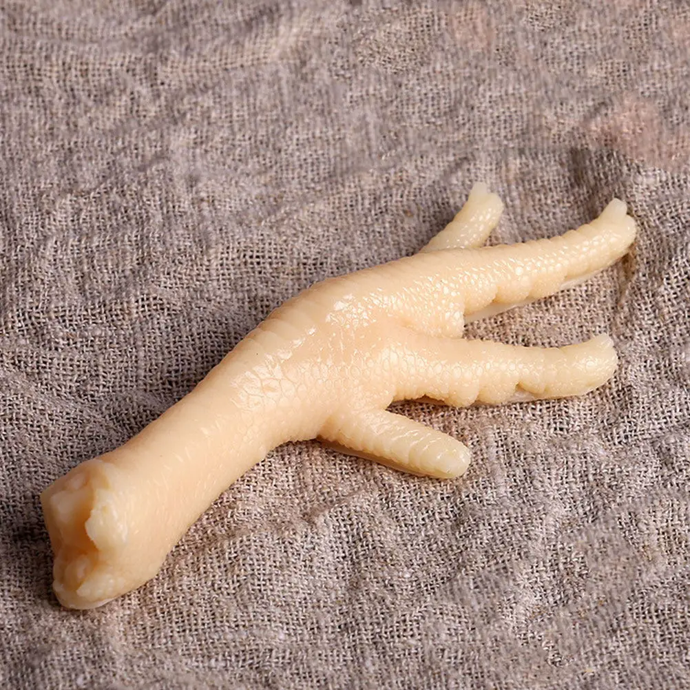 Realistic Fake Chicken Feet High Simulation Food Display Restaurant Photography Prop Decorative Artificial Claw Party Tabletop
Realistic Fake Chicken Feet High Simulation Food Display Restaurant Photography Prop Decorative Artificial Claw Party Tabletop