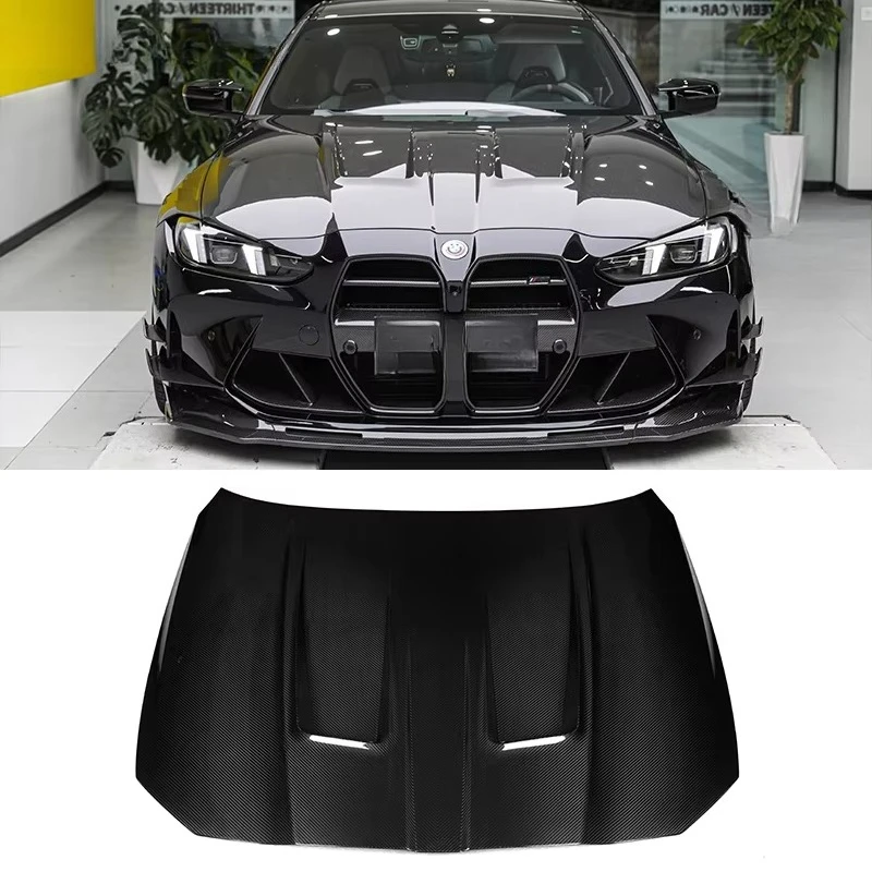 Dry Carbon Fiber N Style Front Hood Engine Bonnet for G80 M3 G82 M4 2021+ Replacement Carbon Fiber Engine Hood
Dry Carbon Fiber N Style Front Hood Engine Bonnet for G80 M3 G82 M4 2021+ Replacement Carbon Fiber Engine Hood