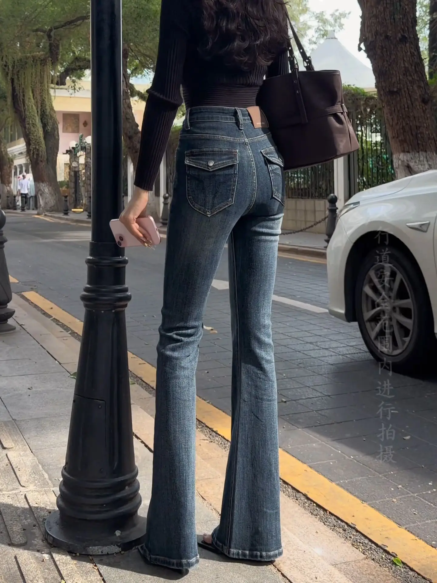 Retro Blue Skinny Micro-Pull Jeans Women's 2026 Spring New High-Waisted Spice Girl Temperament Flared Horseshoe Pants Trousers
Retro Blue Skinny Micro-Pull Jeans Women's 2026 Spring New High-Waisted Spice Girl Temperament Flared Horseshoe Pants Trousers