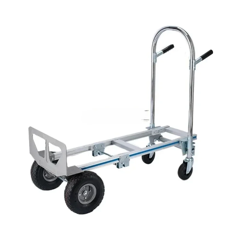 Portable Aluminum Alloy Logistics Trolley Flat Shopping Trailer Folding Can Bear 250kg Or 350kg
Portable Aluminum Alloy Logistics Trolley Flat Shopping Trailer Folding Can Bear 250kg Or 350kg