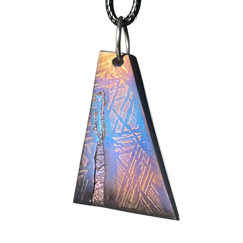 14.2g Muonionalusta meteorite pendant Natural iron meteorite pendant Meteorite slice Collection -LK237
14.2g Muonionalusta meteorite pendant Natural iron meteorite pendant Meteorite slice Collection -LK237