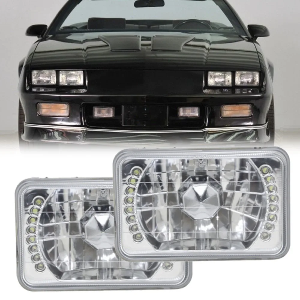 5" Inch White LED Sealed Beam Square Headlights For 1982-1992 Chevry Camaro
5" Inch White LED Sealed Beam Square Headlights For 1982-1992 Chevry Camaro