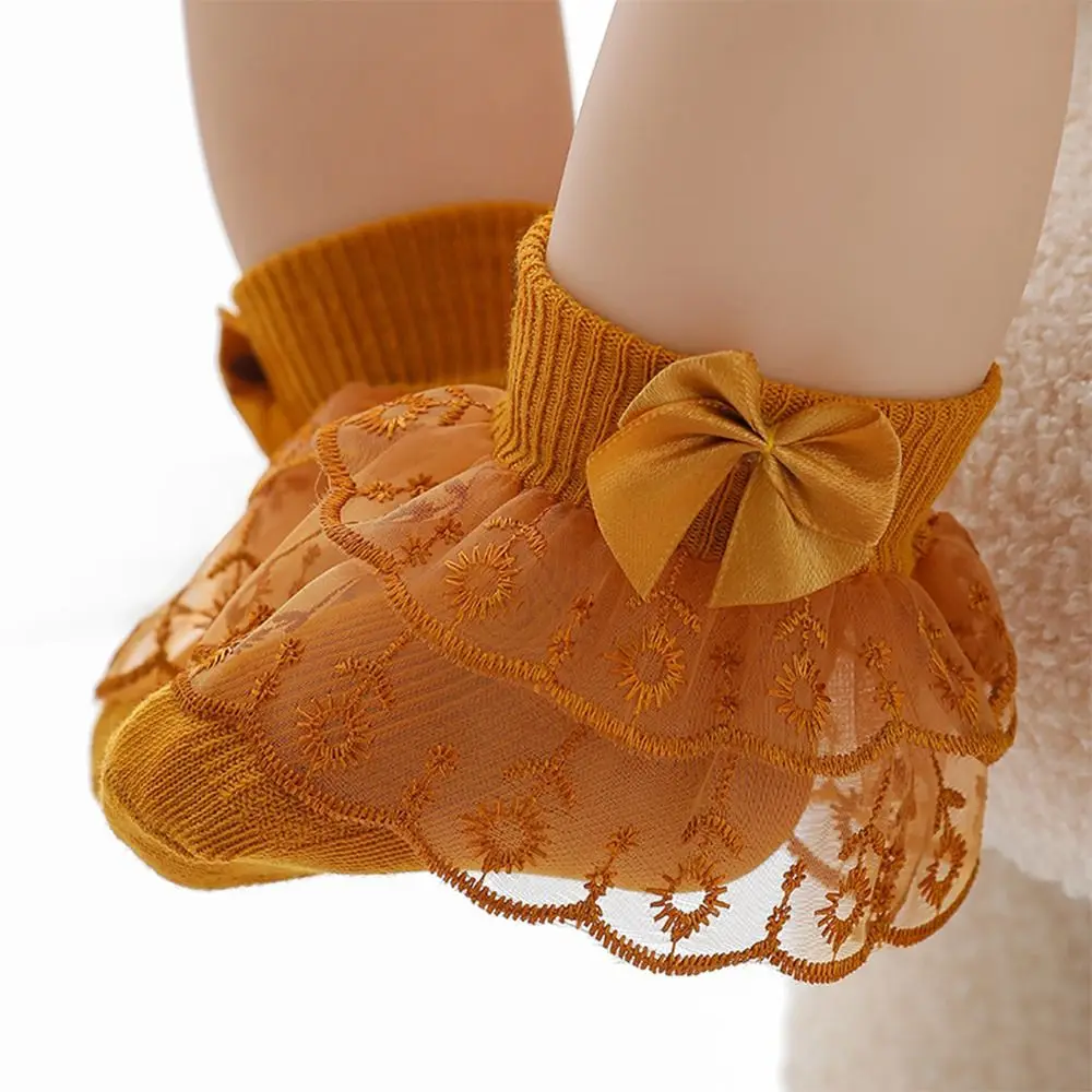 Delicate Double-Layer Baby Girls Lace Socks Thin Soft Toddler Ruffle Ankle Socks Elastic Fit Breathable Infant Summer Socks
Delicate Double-Layer Baby Girls Lace Socks Thin Soft Toddler Ruffle Ankle Socks Elastic Fit Breathable Infant Summer Socks