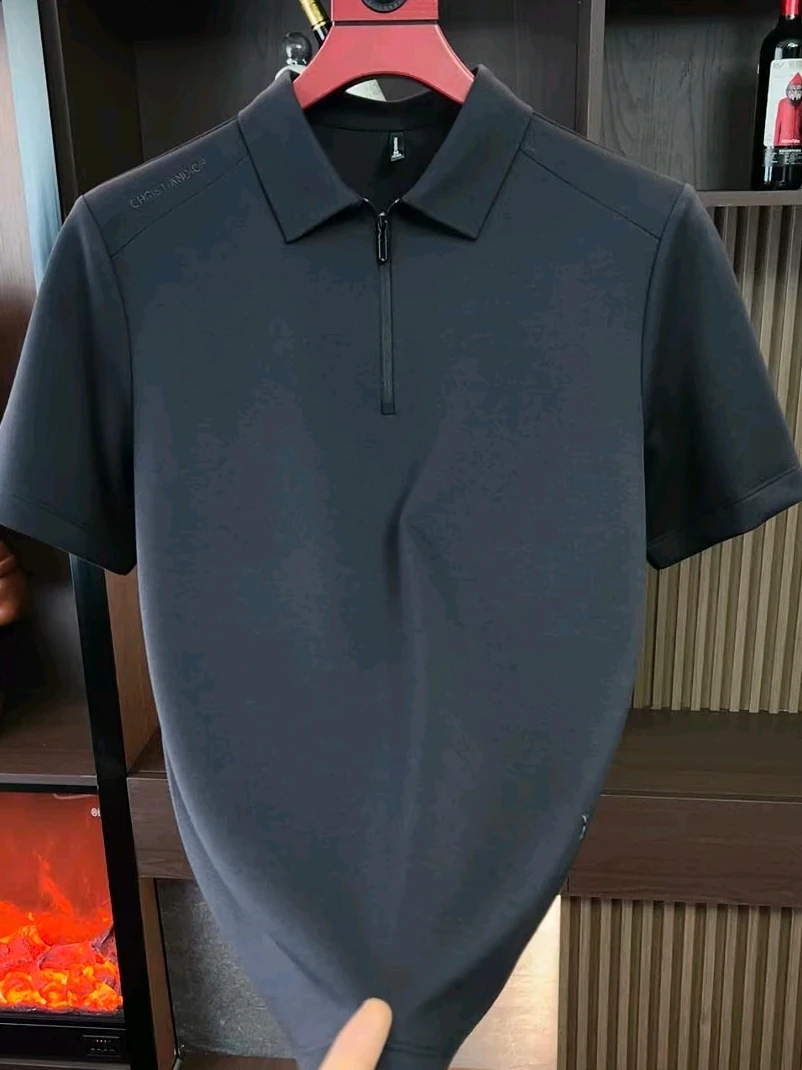 Spring Autumn Men's New Flip Collar ort Sve High Quali Faion Versatile Casual Cool European Goods High-End Personali
Spring Autumn Men's New Flip Collar ort Sve High Quali Faion Versatile Casual Cool European Goods High-End Personali