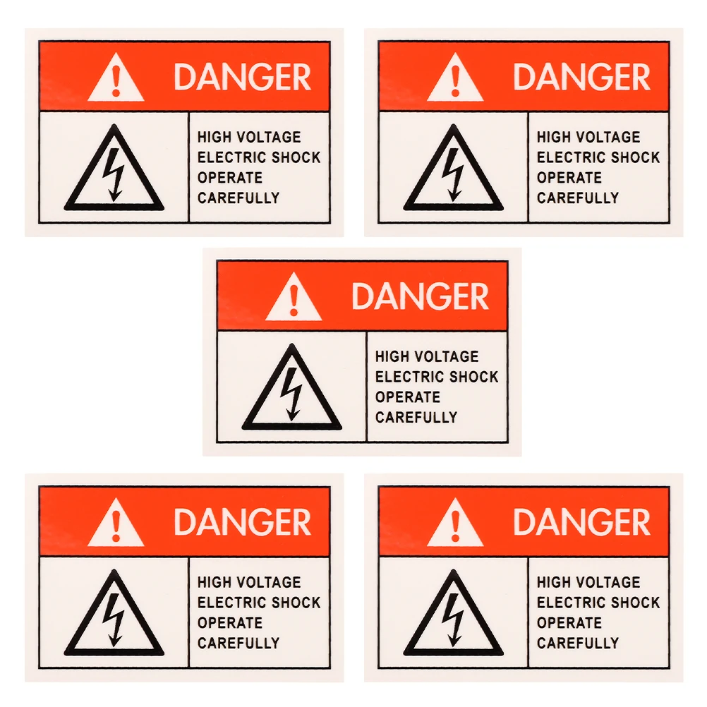 5 pcs Anti-electric Shock Labels Sticker Roll PP Paper Custom Oil Change Door Signs Water Resistant Home Office Factory Use File
5 pcs Anti-electric Shock Labels Sticker Roll PP Paper Custom Oil Change Door Signs Water Resistant Home Office Factory Use File