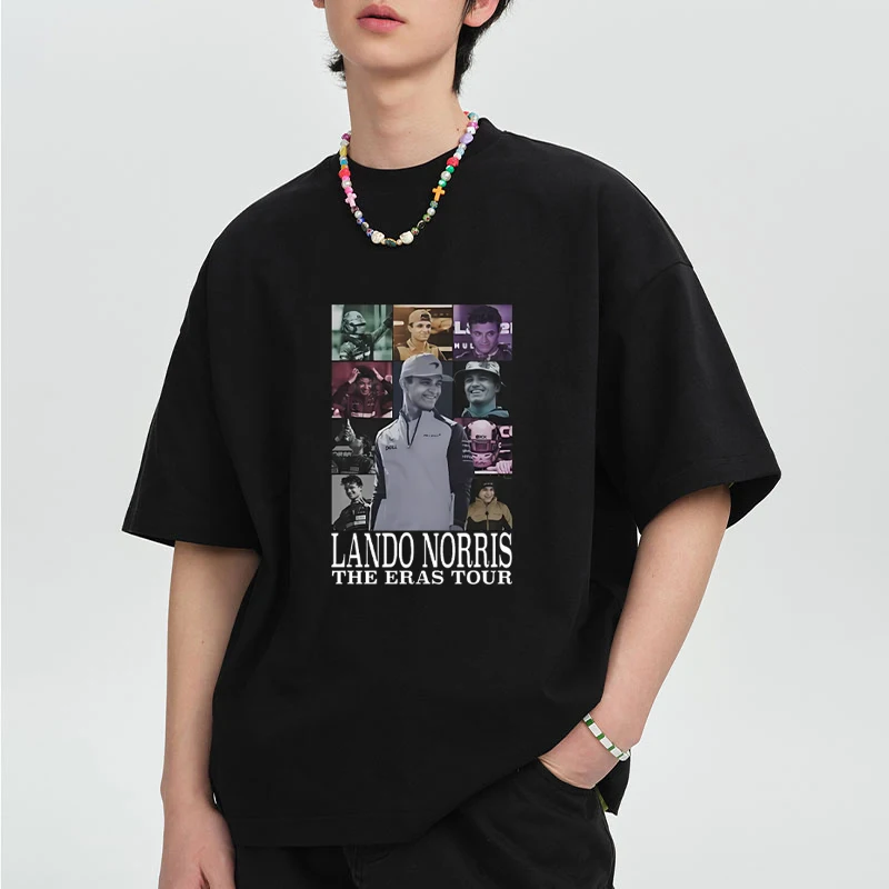 2025 Summer New Lando Norris Merch short sleeve T-shirts Men Women Streetwear Hip Hop Vintage T Shirt plus size tops Unisex
2025 Summer New Lando Norris Merch short sleeve T-shirts Men Women Streetwear Hip Hop Vintage T Shirt plus size tops Unisex
