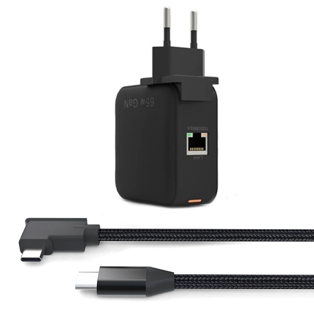 65W GaN Charger for Steam Deck Power Adapter PD3.0 Projection Screen 1000Mbps 4K Resolution for Switch(EU Plug)
65W GaN Charger for Steam Deck Power Adapter PD3.0 Projection Screen 1000Mbps 4K Resolution for Switch(EU Plug)