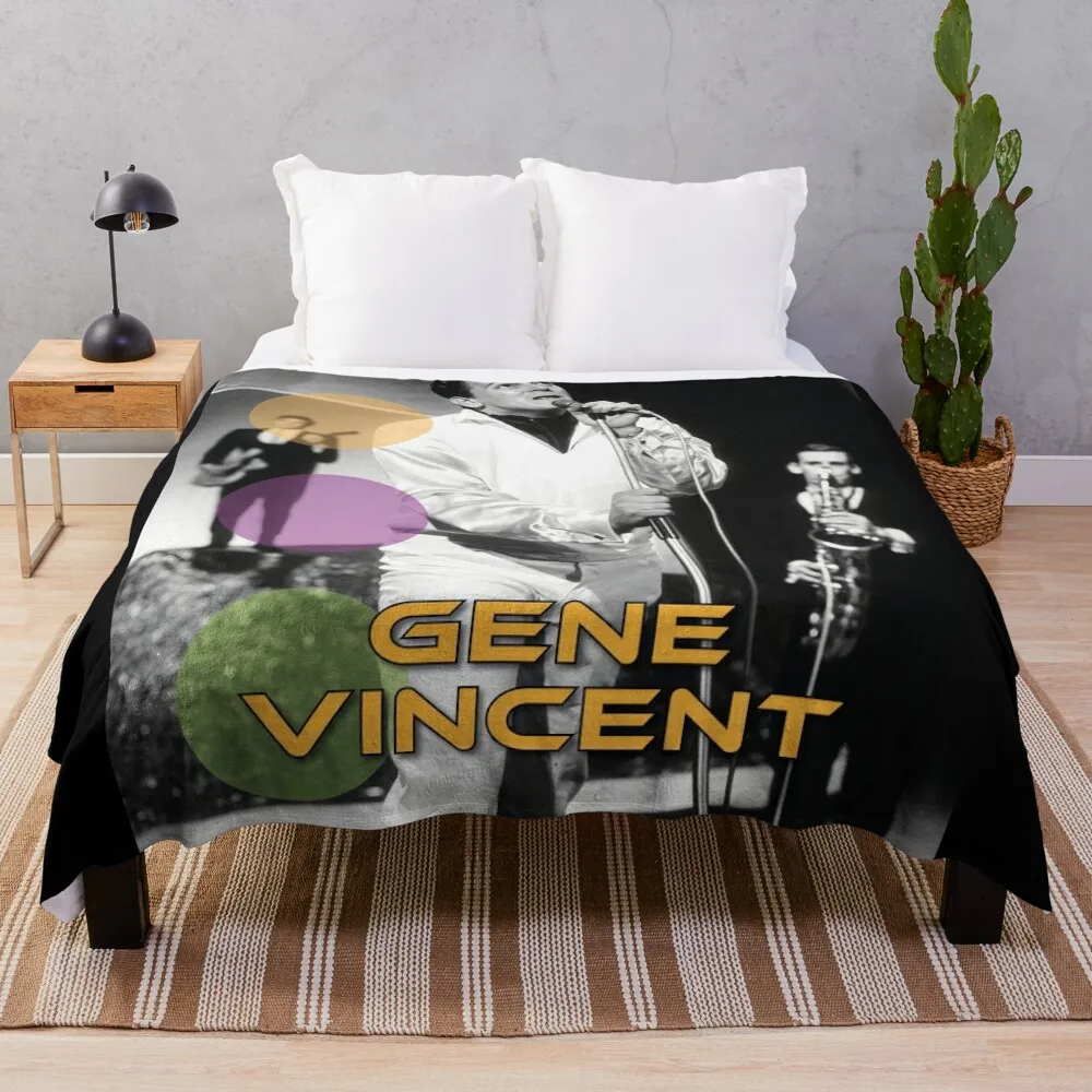 Gene Vincent Throw Blanket All Weather Soft Throw Blanket for Sofa
Gene Vincent Throw Blanket All Weather Soft Throw Blanket for Sofa