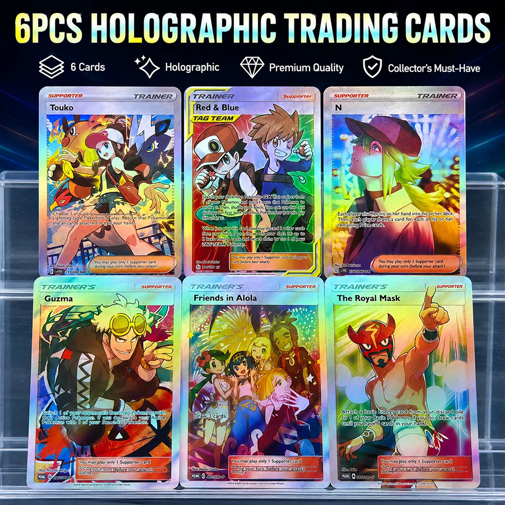 Ptcg Character Series Anime DIY Collection Cards Red&blue The Masked Royal Natural Harmonia Gropius Flash Collection Card Gift
Ptcg Character Series Anime DIY Collection Cards Red&blue The Masked Royal Natural Harmonia Gropius Flash Collection Card Gift