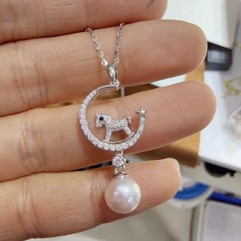 Wholesale S925 Sterling Silver Pendant Mounts Base Findings Settings Mountings Jewelry Fittings for 7-15mm Pearls 3pcs/lot
Wholesale S925 Sterling Silver Pendant Mounts Base Findings Settings Mountings Jewelry Fittings for 7-15mm Pearls 3pcs/lot