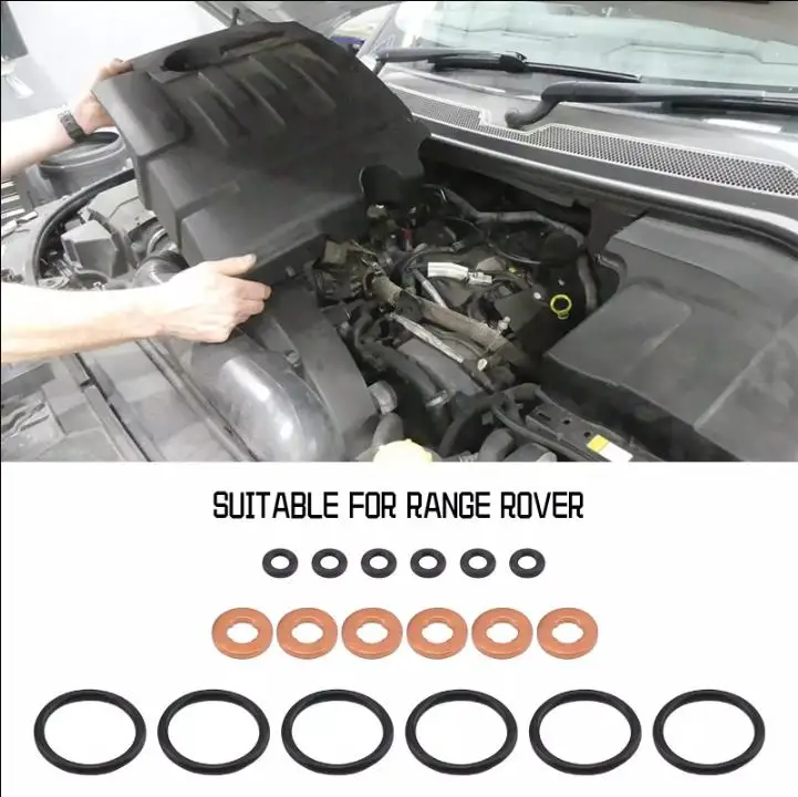 6SETS Fuel Injector Sealing Kit For Range Rover And Discovery Star Jaguar S XF 2.7 3.0 TDV6 Automobiles And Spare Parts
6SETS Fuel Injector Sealing Kit For Range Rover And Discovery Star Jaguar S XF 2.7 3.0 TDV6 Automobiles And Spare Parts
