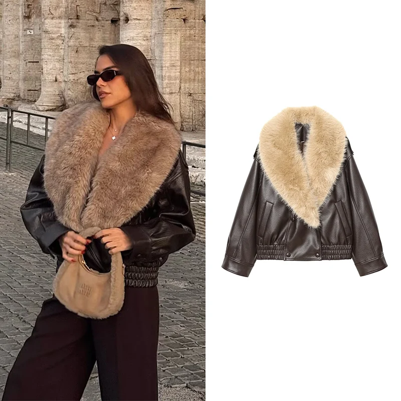 Новые женские зимние пальто и куртки 2025 года, модные меховые воротники, элегантные свободные теплые женские парки, шикарные уличные молодежные дорожные куртки
Новые женские зимние пальто и куртки 2025 года, модные меховые воротники, элегантные свободные теплые женские парки, шикарные уличные молодежные дорожные куртки