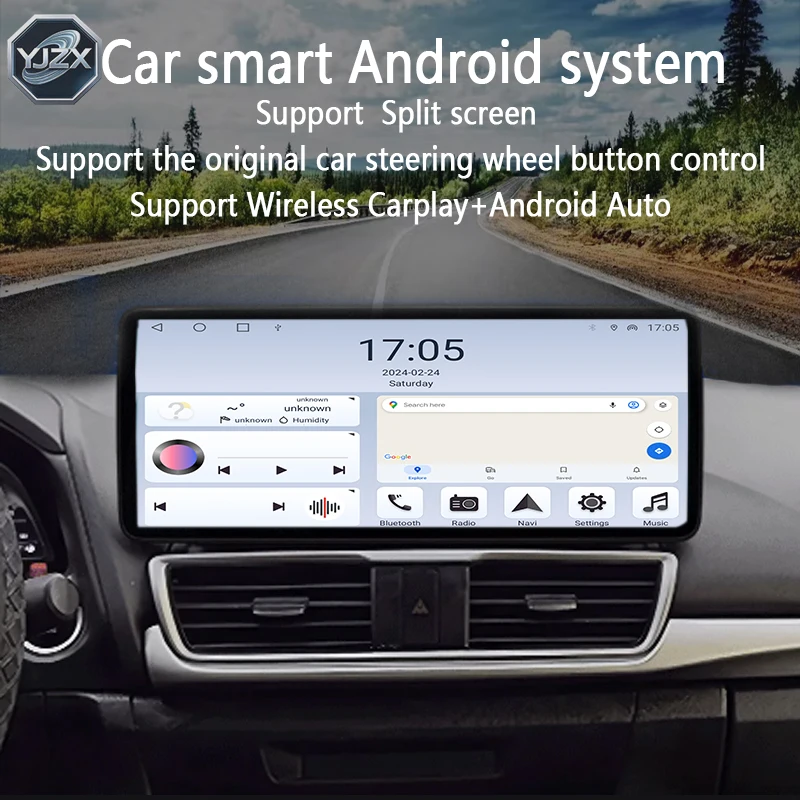 12.3 inch Car Radio Video Multimedia Player for Nissan Patrol 6 Y62 2012 - 2020 Ultra-thin Screen Android Auto CarPlay GPS Navi
12.3 inch Car Radio Video Multimedia Player for Nissan Patrol 6 Y62 2012 - 2020 Ultra-thin Screen Android Auto CarPlay GPS Navi