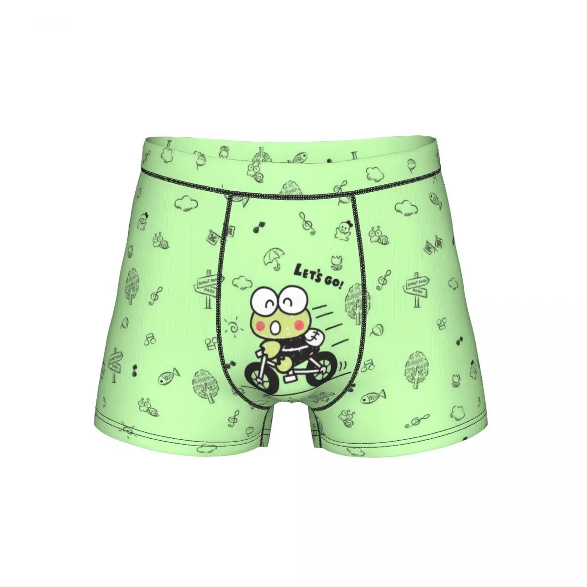 Funny Boxer Cartoon Keroppi Frog Shorts Panties Men's Long Underwear Breathable Underpants for Male Plus Size
Funny Boxer Cartoon Keroppi Frog Shorts Panties Men's Long Underwear Breathable Underpants for Male Plus Size