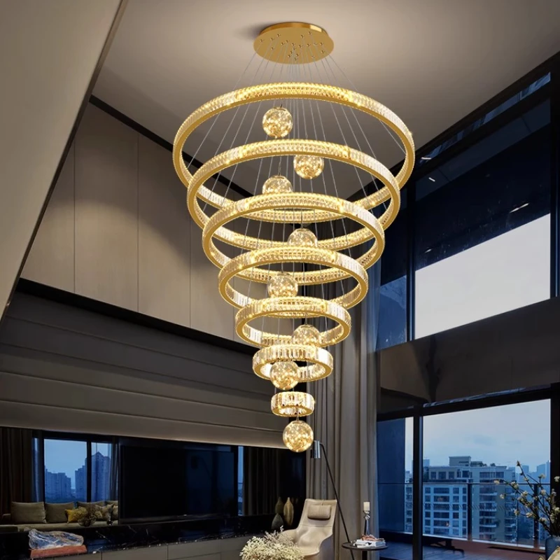 Villa empty living room chandelier light luxury building middle floor high crystal gypsy star duplex building hollow
Villa empty living room chandelier light luxury building middle floor high crystal gypsy star duplex building hollow
