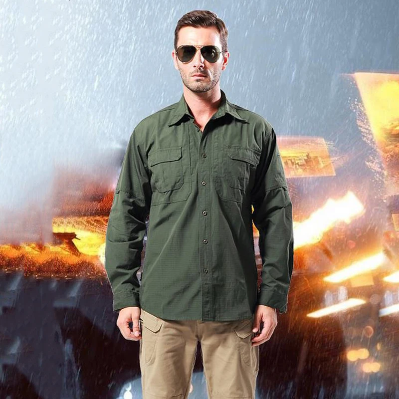 Outdoor Long Sleeve Shirt CS outdosr Activitive Shirts For Men's Spring Autumn Design Brand Oversize S-XXL Army Green Quality Ou
Outdoor Long Sleeve Shirt CS outdosr Activitive Shirts For Men's Spring Autumn Design Brand Oversize S-XXL Army Green Quality Ou