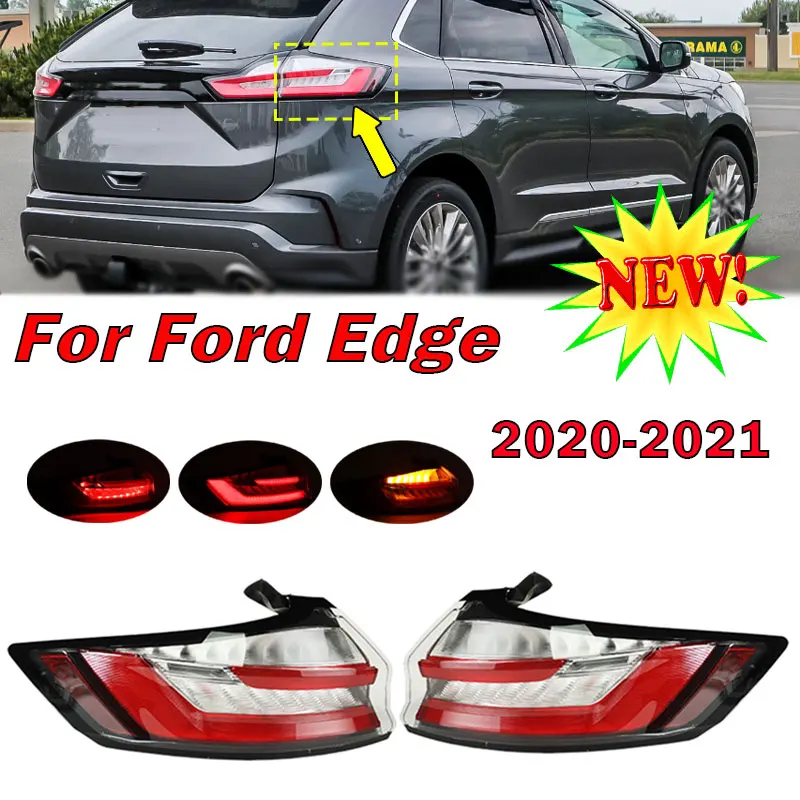 For Ford Edge US Version Titanium St St-Line 2019 2020 2021 Rear LED Tail Light Warning Brake Signal Lamp Car Light Assembly
For Ford Edge US Version Titanium St St-Line 2019 2020 2021 Rear LED Tail Light Warning Brake Signal Lamp Car Light Assembly