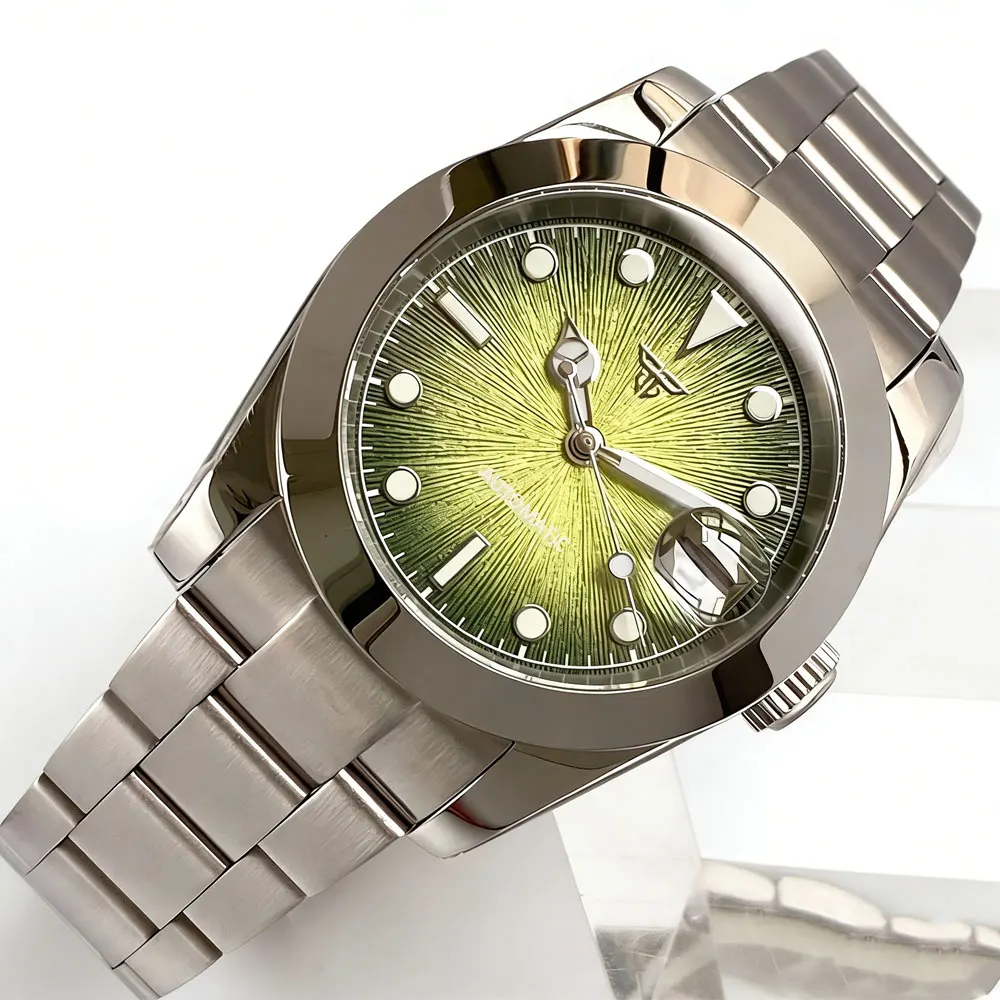 36mm Tandorio Automatic Watch for Men MIYOTA8215 Asia 2824 Stainless Seel Wave Dial Sapphire Crystal Mechanical Lady Watches
36mm Tandorio Automatic Watch for Men MIYOTA8215 Asia 2824 Stainless Seel Wave Dial Sapphire Crystal Mechanical Lady Watches