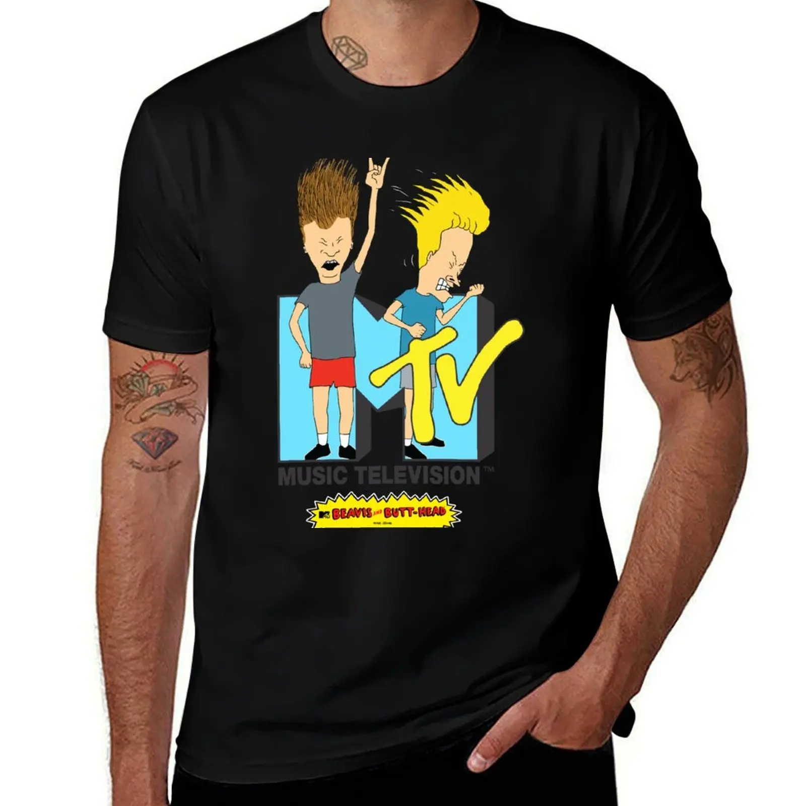 MTV Music Television Beavis And Butt-Head Logo T-Shirt oversized graphic tee new edition t shirts for men pack
MTV Music Television Beavis And Butt-Head Logo T-Shirt oversized graphic tee new edition t shirts for men pack