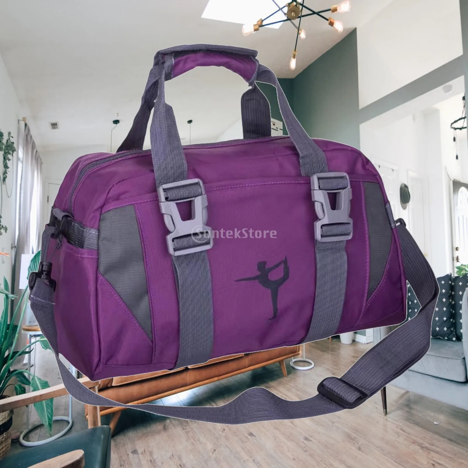 Spacious Travel Gym Duffel Bag Wear Resistant Nylon Crossbody Sports Tote for Women Camping Dance Yoga Fitness
Spacious Travel Gym Duffel Bag Wear Resistant Nylon Crossbody Sports Tote for Women Camping Dance Yoga Fitness