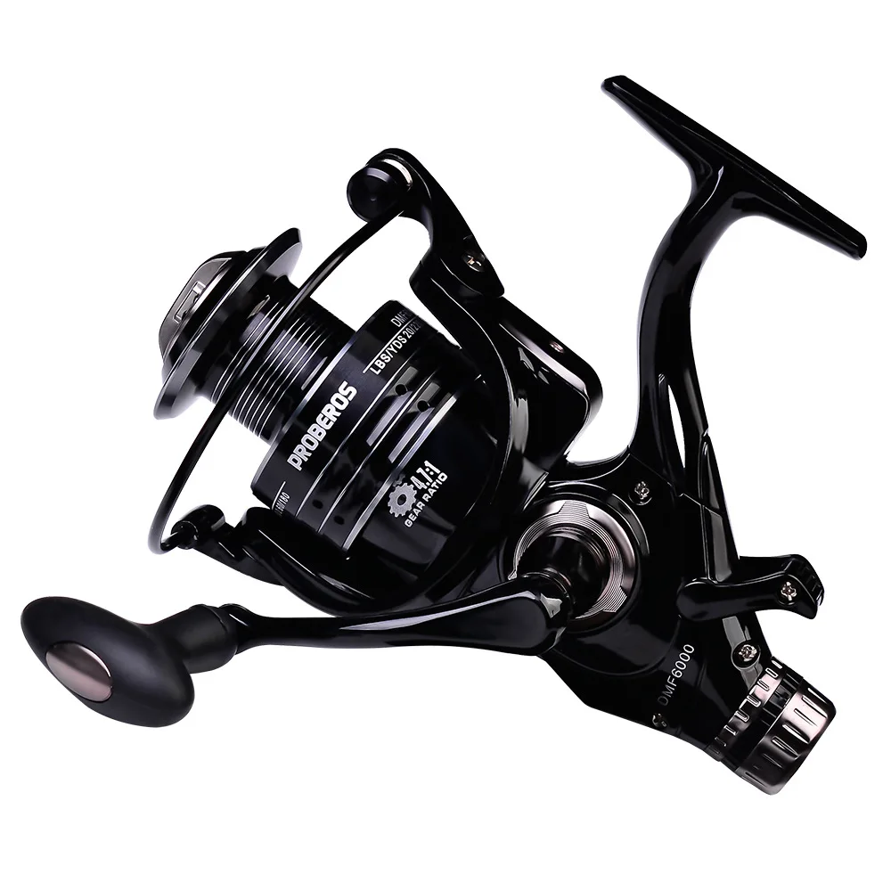 DM3000-6000 Spinning Reel Double Brake System Fishing Wheel 5.2:1 High Speed Metal Spool Coil for Fishing carretilhas de pesca
DM3000-6000 Spinning Reel Double Brake System Fishing Wheel 5.2:1 High Speed Metal Spool Coil for Fishing carretilhas de pesca