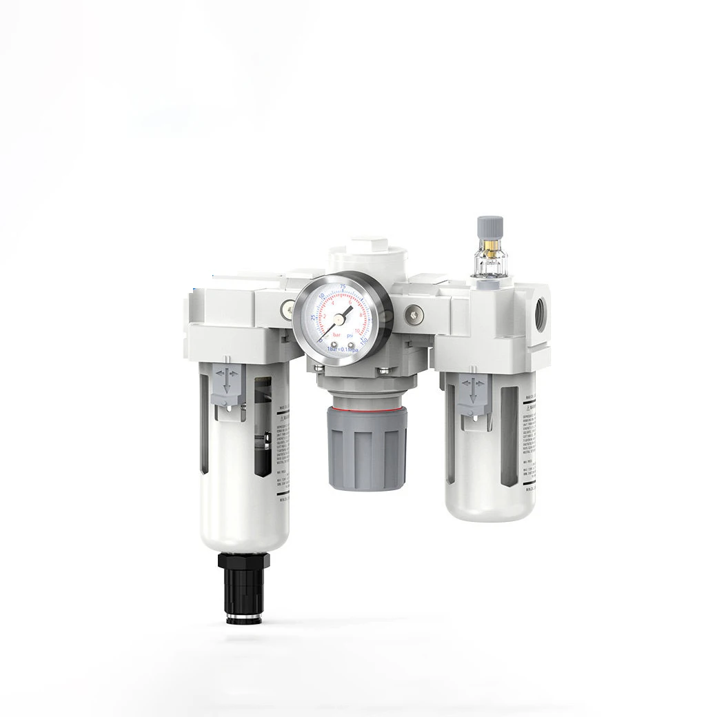 Double-stage Compressed Air Filter Regulator semi-automatic oil-water separator Pressure Regulator Combo Air Drying System
Double-stage Compressed Air Filter Regulator semi-automatic oil-water separator Pressure Regulator Combo Air Drying System