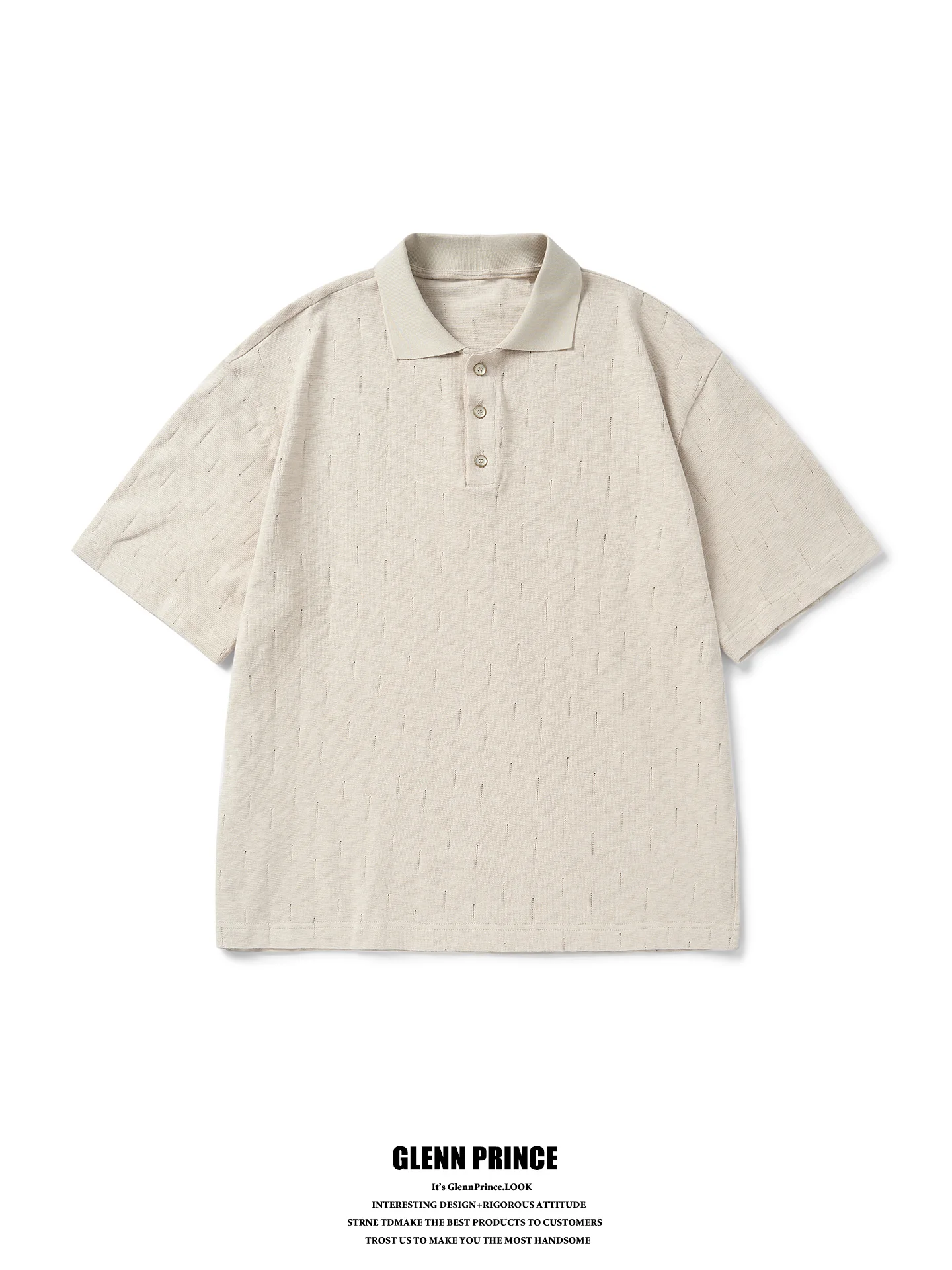 GPstudio Men's Shirt Short Sleeve Knitted Hollow out Design Breathable Summer T-Shirt Casual Loose Fit Cotton Blend
GPstudio Men's Shirt Short Sleeve Knitted Hollow out Design Breathable Summer T-Shirt Casual Loose Fit Cotton Blend