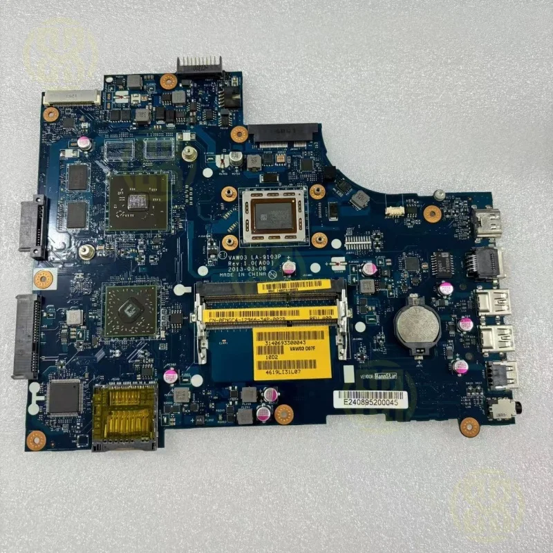 For Dell Inspiron M531R 5535 Laptop Motherboard CN-0FNGC4 FNGC4 0FNGC4 LA-9103P W/ FOR A6-5345M CPU / HD8410 GPU Original
For Dell Inspiron M531R 5535 Laptop Motherboard CN-0FNGC4 FNGC4 0FNGC4 LA-9103P W/ FOR A6-5345M CPU / HD8410 GPU Original