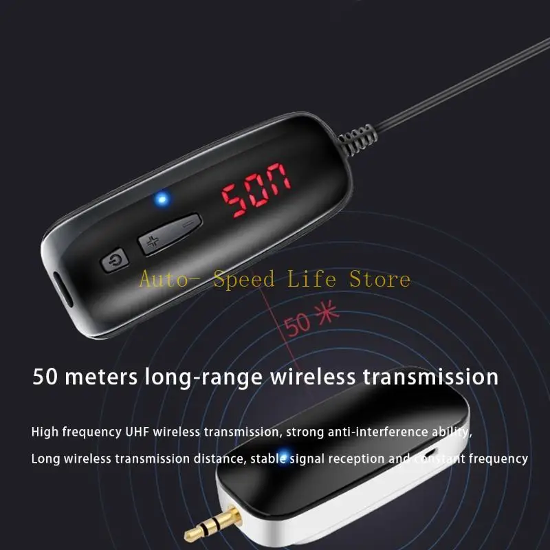 02DA UHF LAVALIER LAPEL БЕЗОПАСНОСТЬ БЕЗОПАСНАЯ МИКРОФОНА SYSTEM Professore Profession
02DA UHF LAVALIER LAPEL БЕЗОПАСНОСТЬ БЕЗОПАСНАЯ МИКРОФОНА SYSTEM Professore Profession