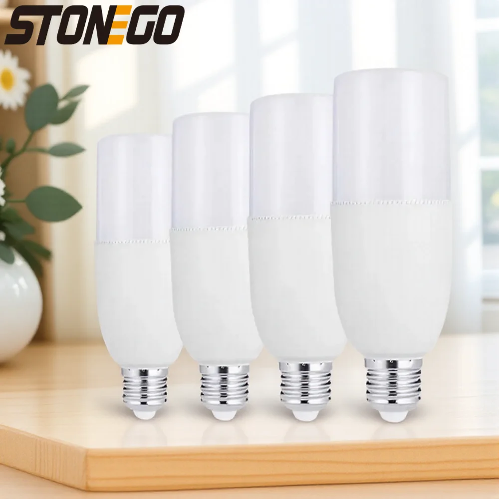 E27 LED Light Bulbs Super Bright Energy Saving Lamps Indoor Lighting Eye Protection White Light Household Lighting
E27 LED Light Bulbs Super Bright Energy Saving Lamps Indoor Lighting Eye Protection White Light Household Lighting
