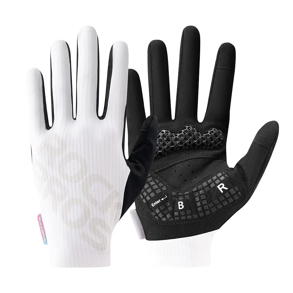 Cycling Gloves for Men Women – 3D Padded Gel Breathable Biking Gloves, Touchscreen Compatible, Available in Half Finger & Fu
Cycling Gloves for Men Women – 3D Padded Gel Breathable Biking Gloves, Touchscreen Compatible, Available in Half Finger & Fu
