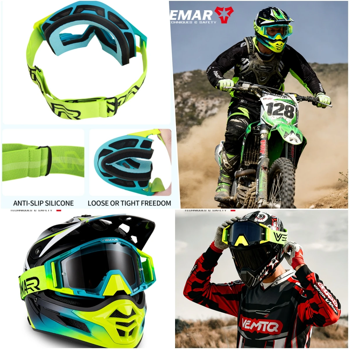 Professional Motorcycle Motocross Goggles Windproof Dustproof For Transparent Lenses Bike Cycling Sports Protective Eyewear
Professional Motorcycle Motocross Goggles Windproof Dustproof For Transparent Lenses Bike Cycling Sports Protective Eyewear