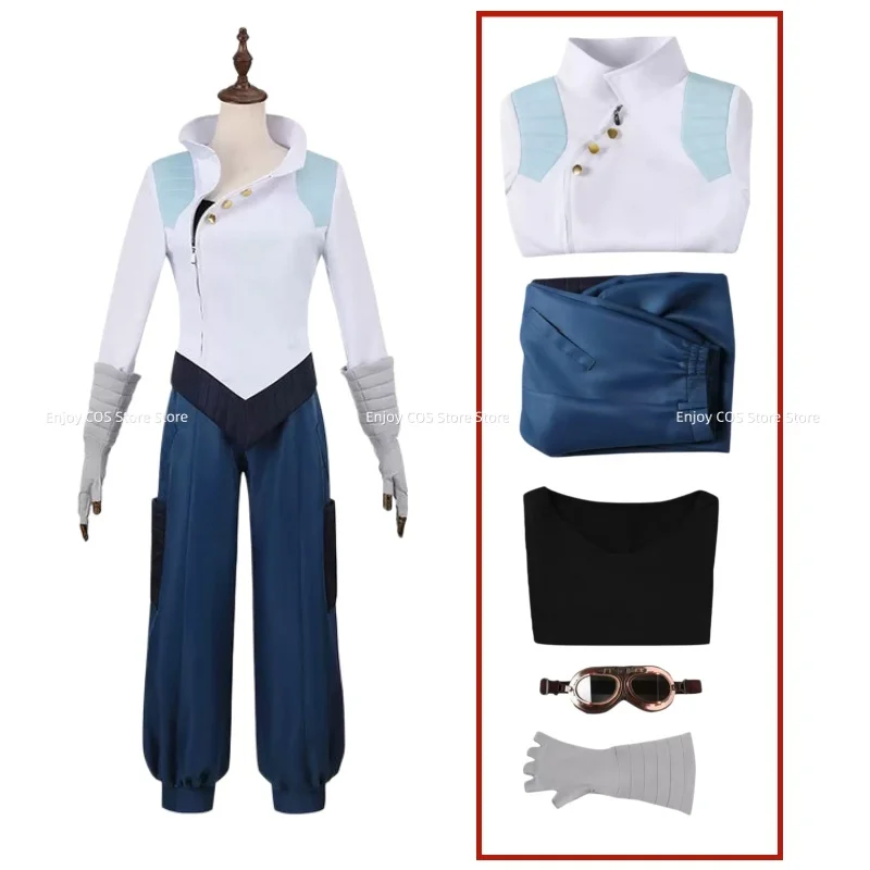 Anime Trigun Meryl Stryfe Cosplay Costume White Long Sleeves Tops Uniform Glasses Adult Woman Carnival Halloween Suit
Anime Trigun Meryl Stryfe Cosplay Costume White Long Sleeves Tops Uniform Glasses Adult Woman Carnival Halloween Suit