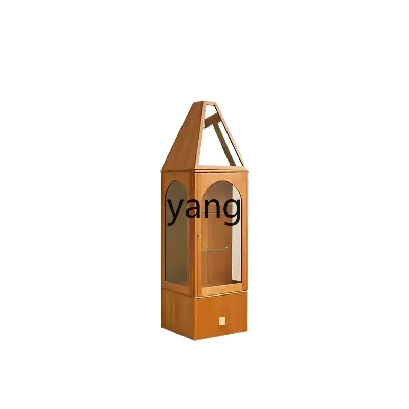 Yjq retro display cabinet cherry wood solid wood rotating bookshelf figure corner cabinet storage
Yjq retro display cabinet cherry wood solid wood rotating bookshelf figure corner cabinet storage
