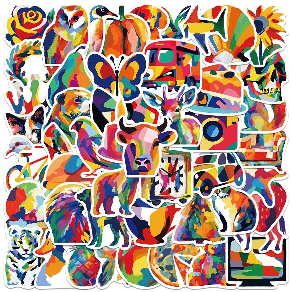 50pcs Cartoon Aesthetic Colorful Animals Graffiti Stickers For Laptop Water Bottle Luggage Notebook Waterproof Vinyl Decals
50pcs Cartoon Aesthetic Colorful Animals Graffiti Stickers For Laptop Water Bottle Luggage Notebook Waterproof Vinyl Decals