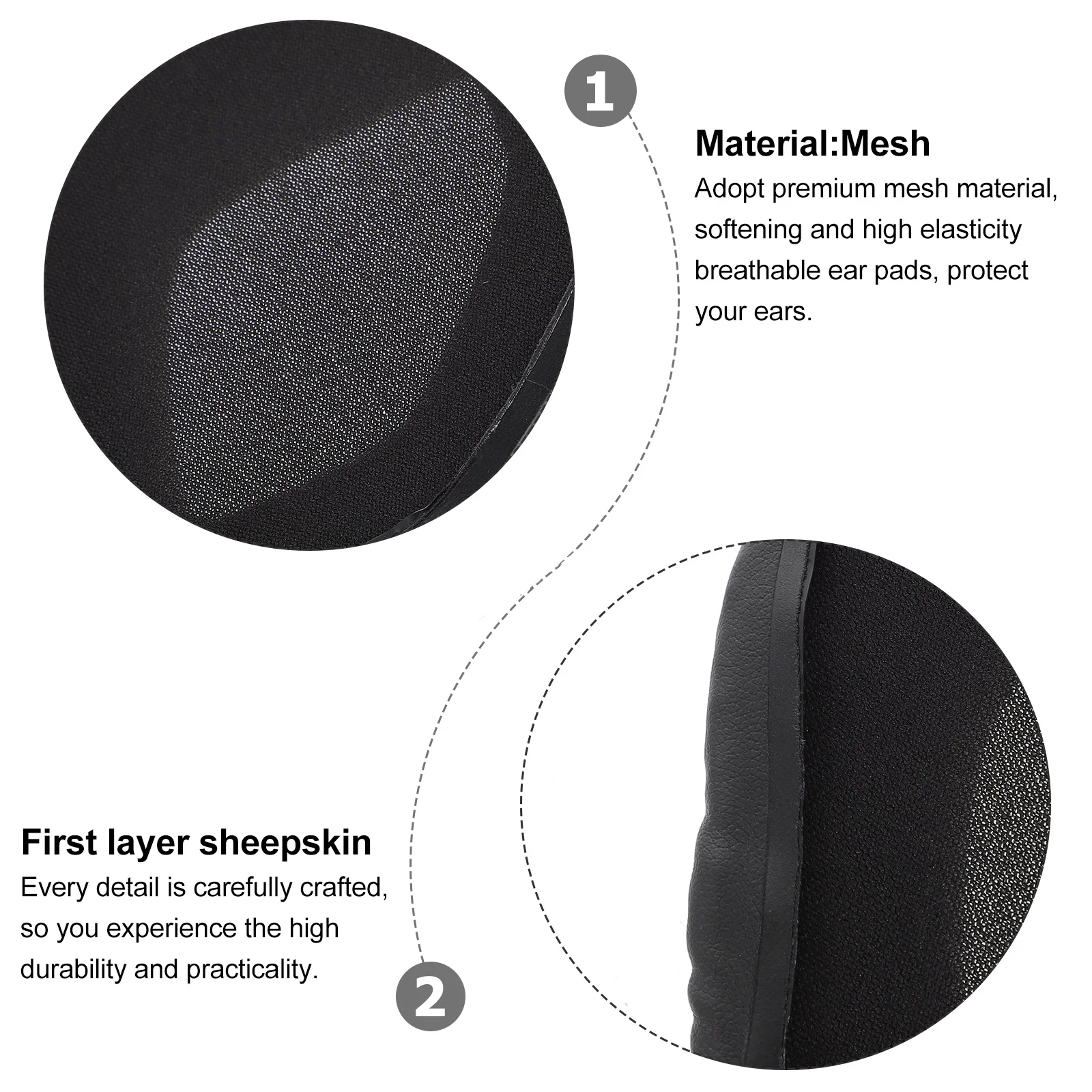 Headphone Earpad Compatible Aw988 Replacement Mesh Noise Reduction Padding Professional Breathable Ear Cushions Comfortable Long
Headphone Earpad Compatible Aw988 Replacement Mesh Noise Reduction Padding Professional Breathable Ear Cushions Comfortable Long