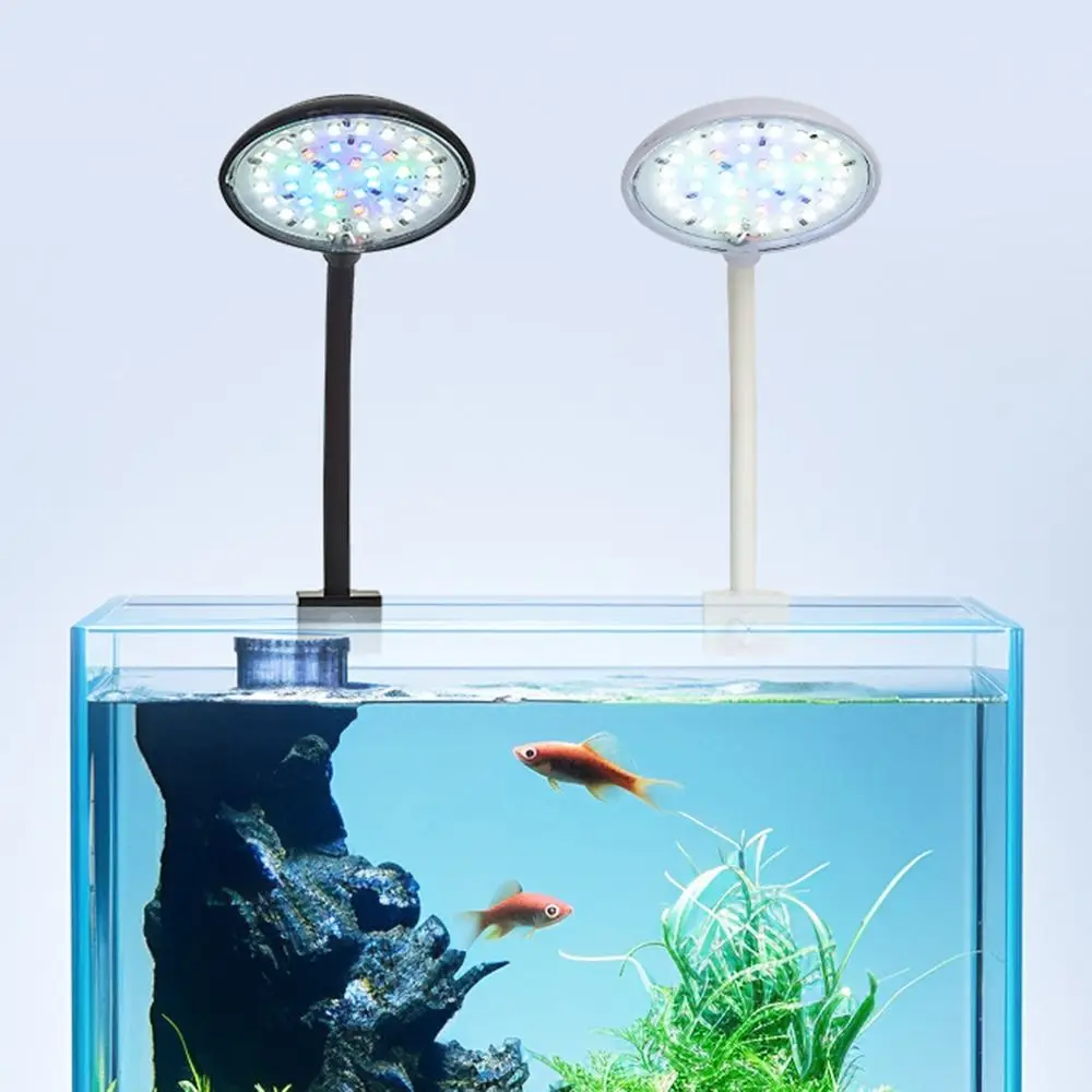 Mini Fish Tank Clip Lamp 360-Degree Rotation 5/7W LED Aquarium Light Anti-splash Water Energy Saving Aquarium Plant Light
Mini Fish Tank Clip Lamp 360-Degree Rotation 5/7W LED Aquarium Light Anti-splash Water Energy Saving Aquarium Plant Light