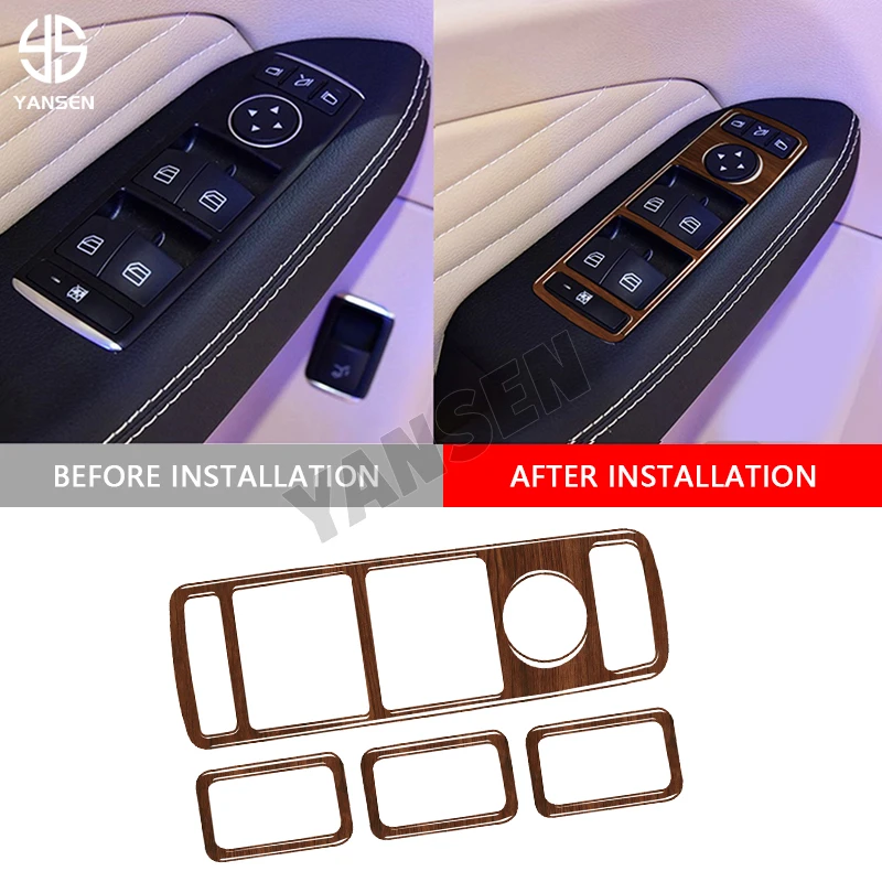 Car Window Lift Button Frame Panel Decorative Sticker For Benz C Class W204 2007 2008 2009 2010 2011 2012 2013 Accessories
Car Window Lift Button Frame Panel Decorative Sticker For Benz C Class W204 2007 2008 2009 2010 2011 2012 2013 Accessories