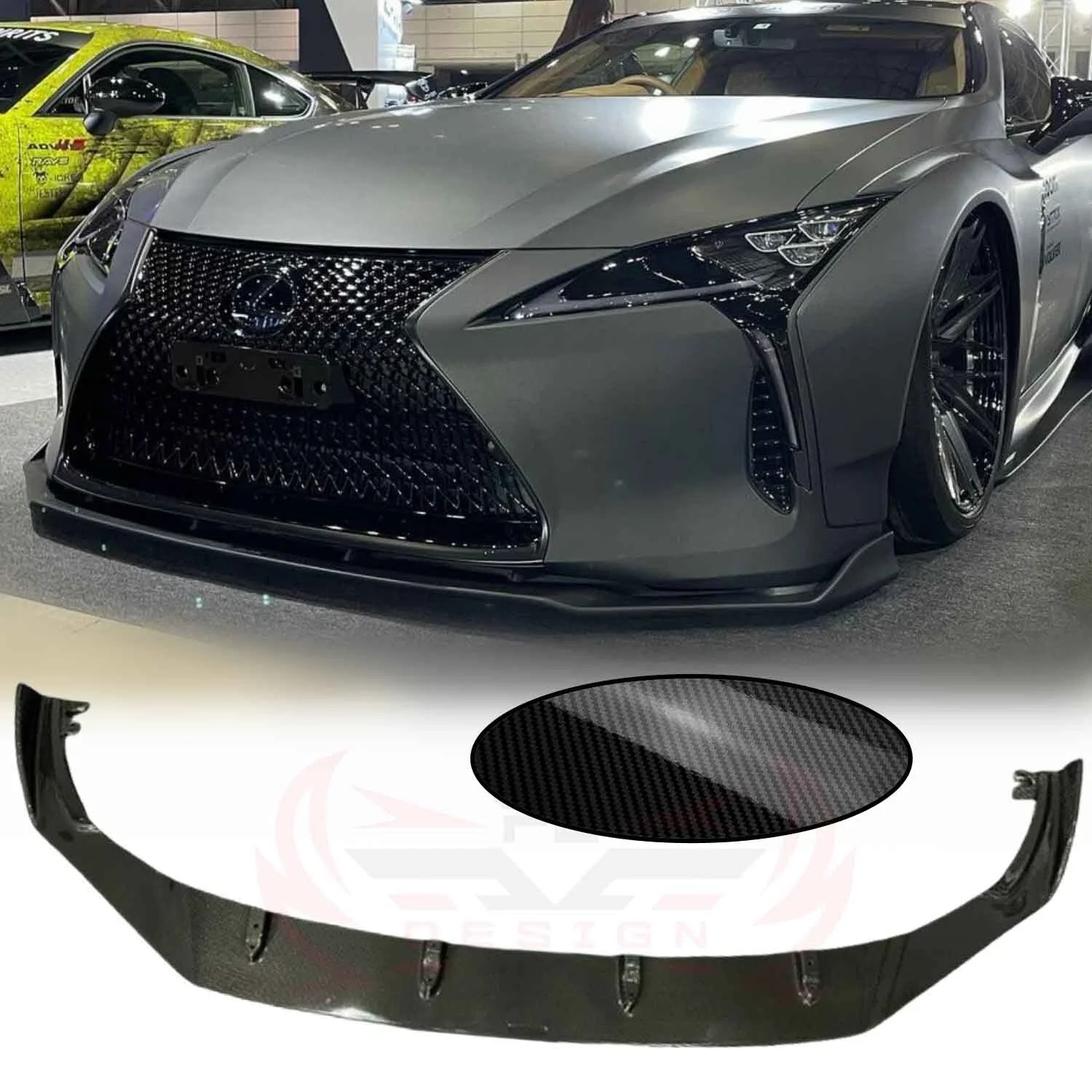 Fit For Lexus LC500 LC500H Front Lip Carbon Fiber Front Splitter Lip Body Kits
Fit For Lexus LC500 LC500H Front Lip Carbon Fiber Front Splitter Lip Body Kits
