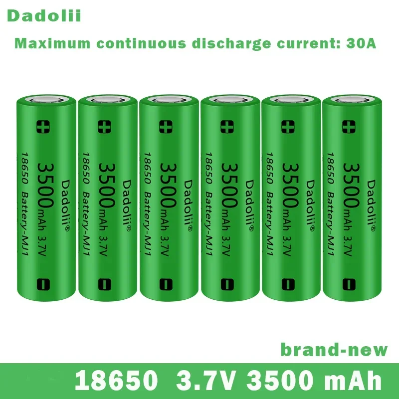 Brand new 18650 3500mAh 30A discharge INR18650-35E 3.7v 18650 battery 3.7v rechargeable battery
Brand new 18650 3500mAh 30A discharge INR18650-35E 3.7v 18650 battery 3.7v rechargeable battery