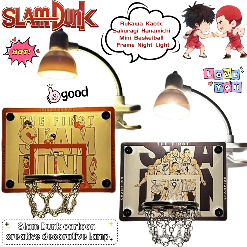 Slam Dunk Rukawa Kaede Sakuragi Hanamichi аниме по периметру баскетбольная рамка ночник мультфильм креативный мини декоративный светильник
Slam Dunk Rukawa Kaede Sakuragi Hanamichi аниме по периметру баскетбольная рамка ночник мультфильм креативный мини декоративный светильник