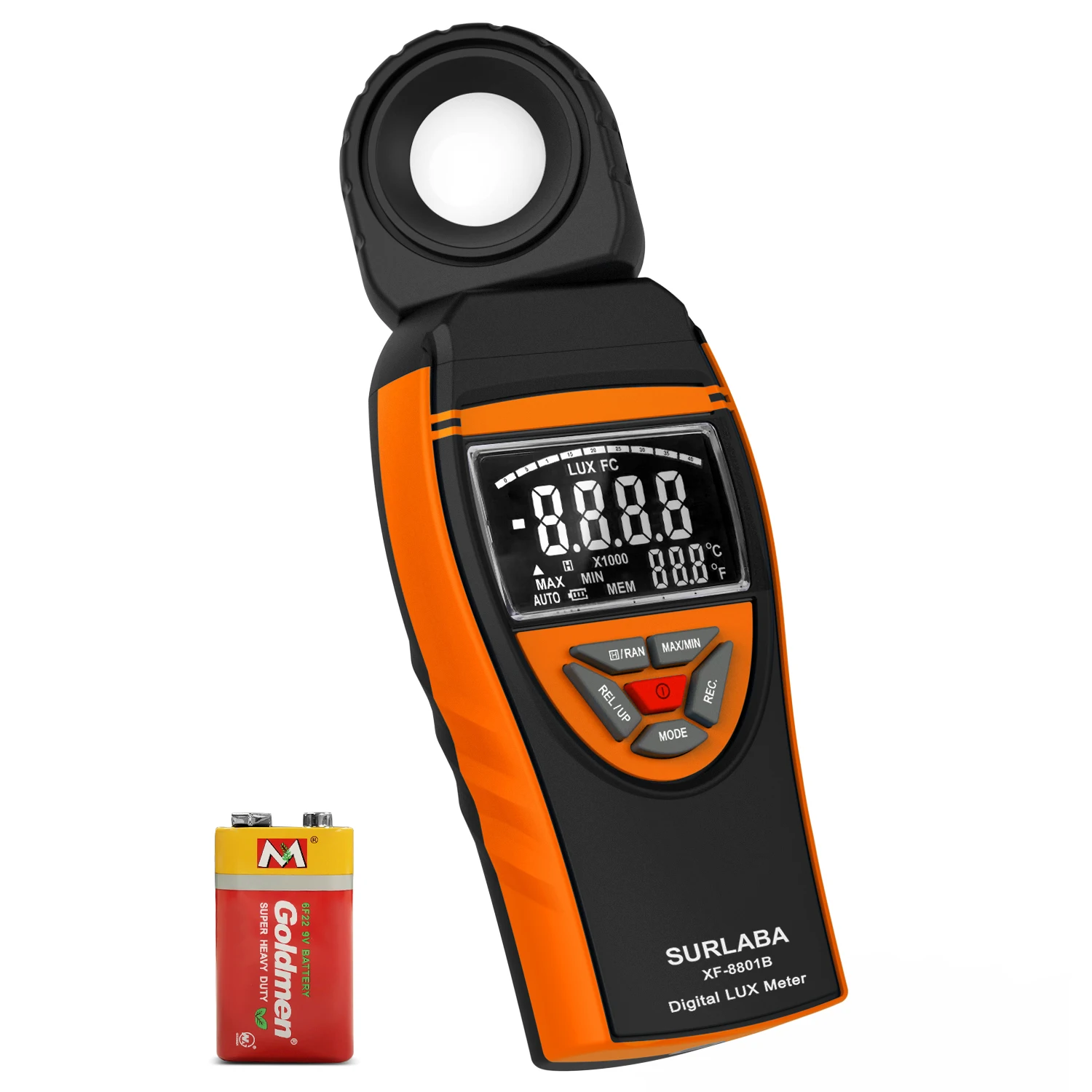 Digital Lux Meter BT-8801A, 0–400000Lux LCD Portable High Accuracy Illuminance Meter for Office Factory Hospital
Digital Lux Meter BT-8801A, 0–400000Lux LCD Portable High Accuracy Illuminance Meter for Office Factory Hospital