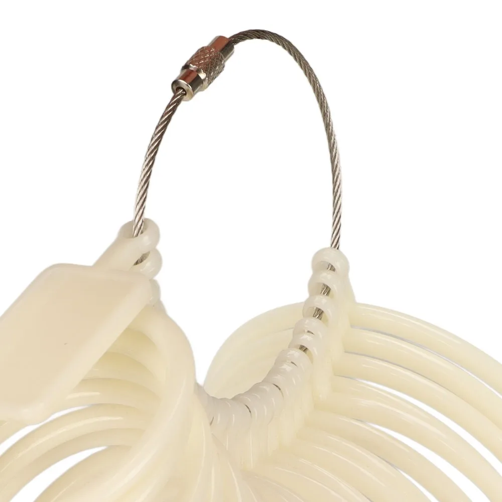 White Plastic Bracelet Sizer Lightweight Design Adjustable Tool Measuring Tool Plastic Accurate Measurement Wrist Sizer
White Plastic Bracelet Sizer Lightweight Design Adjustable Tool Measuring Tool Plastic Accurate Measurement Wrist Sizer